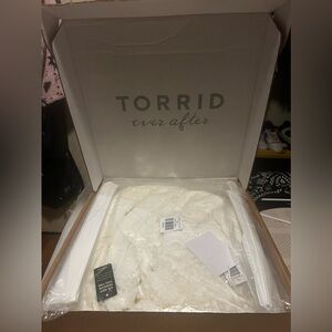 Torrid ever after wedding dress